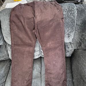Express Men's Brown Corduroy Pants